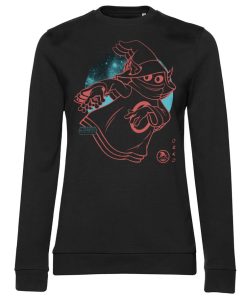 Kvinna Shirtstore | Masters Of The Universe - Orko Girly Sweatshirt Black
