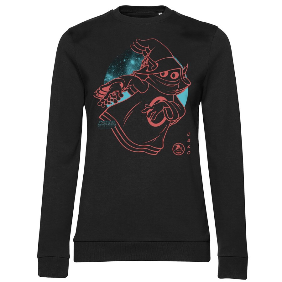 Kvinna Shirtstore | Masters Of The Universe - Orko Girly Sweatshirt Black