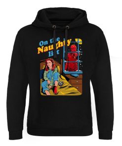 Mann Shirtstore | Stranger Things - Naughty List Epic Hoodie Black