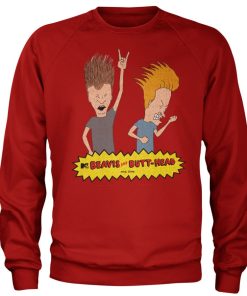 Mann Shirtstore | Beavis And Butt-Head Headbanging Sweatshirt