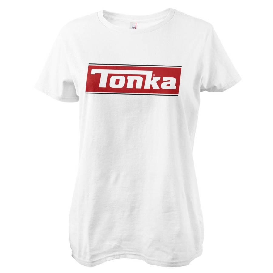 Kvinna Shirtstore | Tonka Logo Girly Tee White