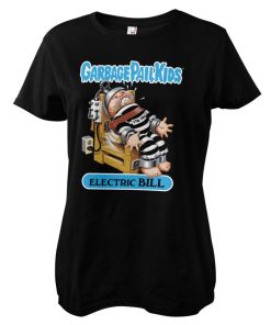 Kvinna Shirtstore | Electric Bill Girly Tee Black