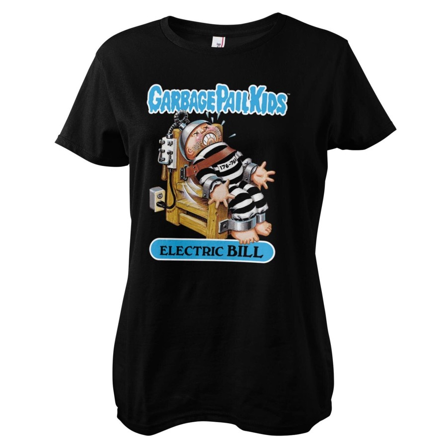 Kvinna Shirtstore | Electric Bill Girly Tee Black
