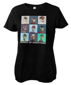 Kvinna Shirtstore | Bod Nft Portraits Girly Tee Black