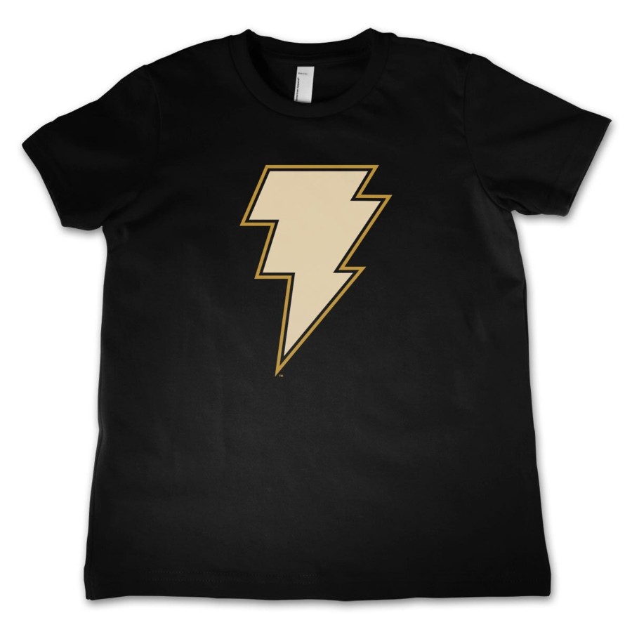 Barn Shirtstore | Adam - Lightning Logo Kids T-Shirt Black