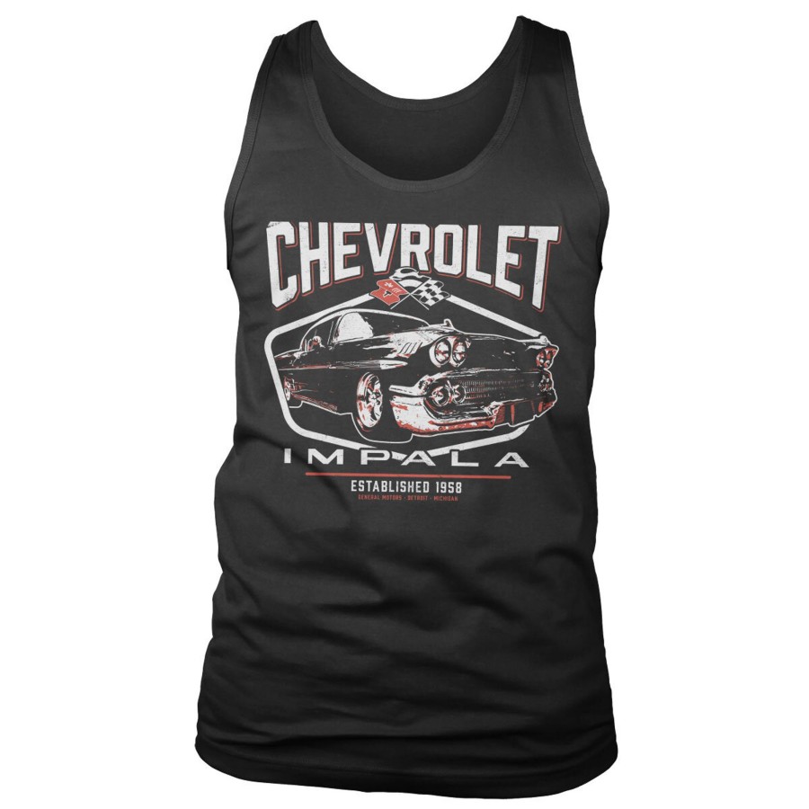 Mann Shirtstore | Chevrolet Impala Tank Top Black