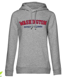 Kvinna Shirtstore | Washington - District Of Columbia Girls Hoodie Heathergrey