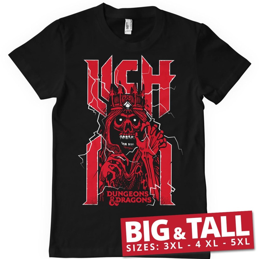Mann Shirtstore | Lich King Epic Big & Tall T-Shirt Black