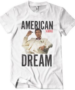 Mann Shirtstore | Scarface - American Dream T-Shirt White