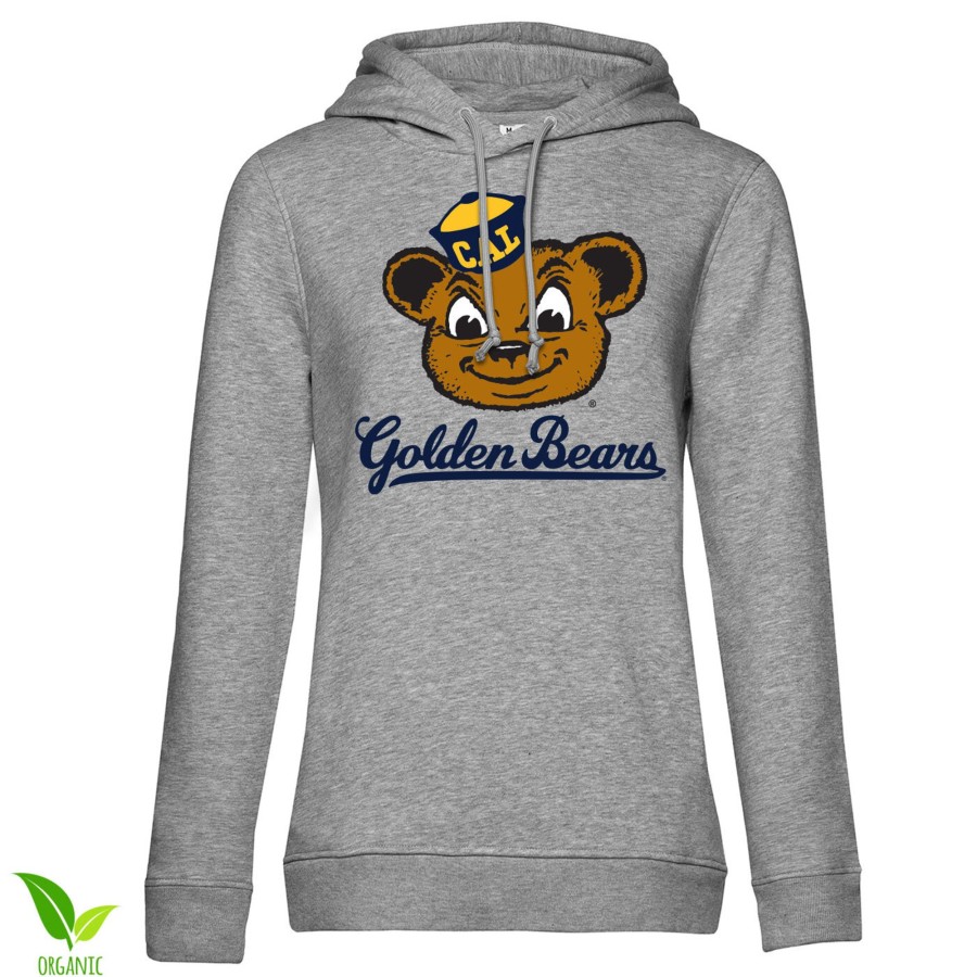 Kvinna Shirtstore | Golden Bears Mascot Girls Hoodie Heathergrey