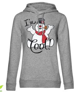 Kvinna Shirtstore | I'M Cool Girls Hoodie Heathergrey