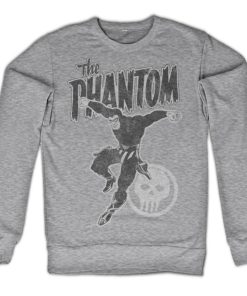 Mann Shirtstore | Phantom Jump Distressed Sweatshirt Heathergrey