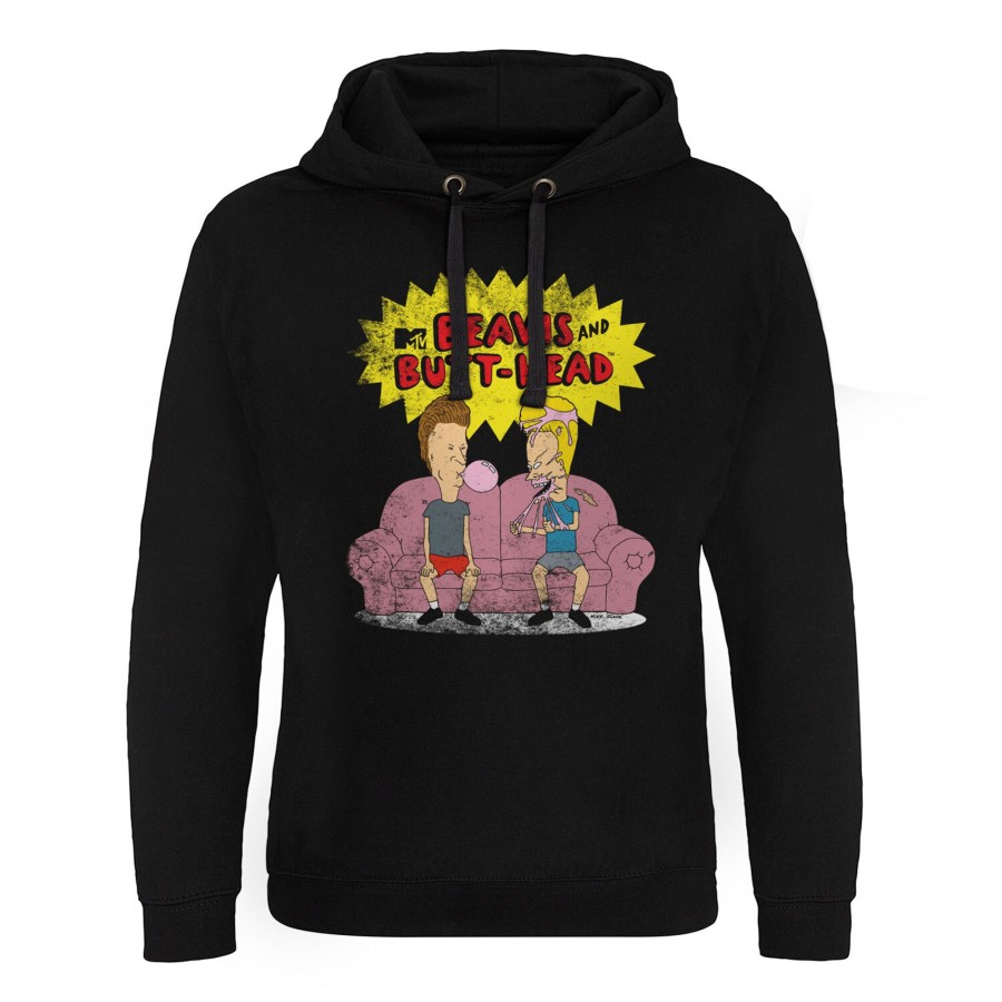 Mann Shirtstore | Beavis And Butt-Head Epic Hoodie Black