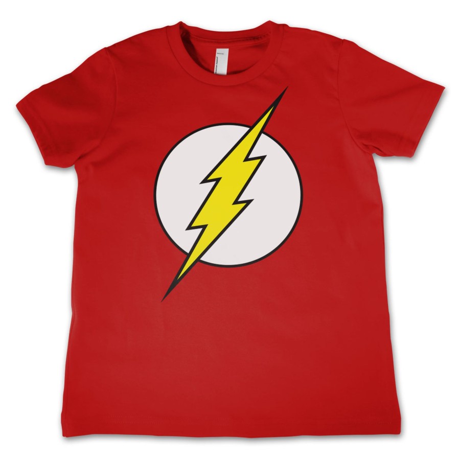 Barn Shirtstore | The Flash Emblem Kids T-Shirt Red