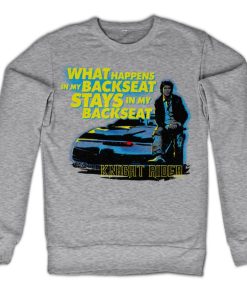 Mann Shirtstore | Knight Rider - Backseat Sweatshirt Heathergrey