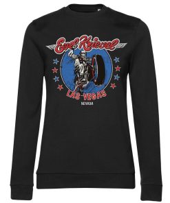 Kvinna Shirtstore | Evel Knievel In Las Vegas Girly Sweatshirt