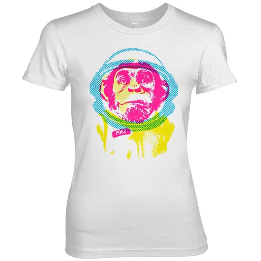 Kvinna Shirtstore | The Umbrella Academy - Pogo Girly Tee White