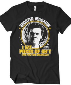 Mann Shirtstore | I Eat Pieces Of Sh'T Like You For Breakfast T-Shirt Black