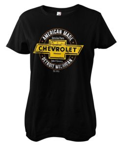 Kvinna Shirtstore | Chevrolet - American Made Girly Tee Black