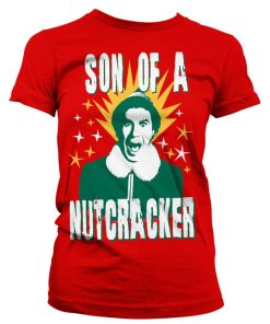 Kvinna Shirtstore | Elf - Son Of A Nutcracker Girly Tee Red