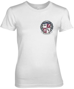 Kvinna Shirtstore | Ut Malum Pluva Shield Girly Tee White