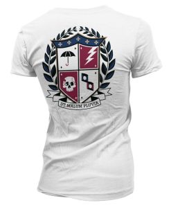 Kvinna Shirtstore | Ut Malum Pluva Shield Girly Tee White
