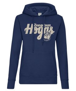 Kvinna Shirtstore | Washed Hoyas Girls Hoodie Navy