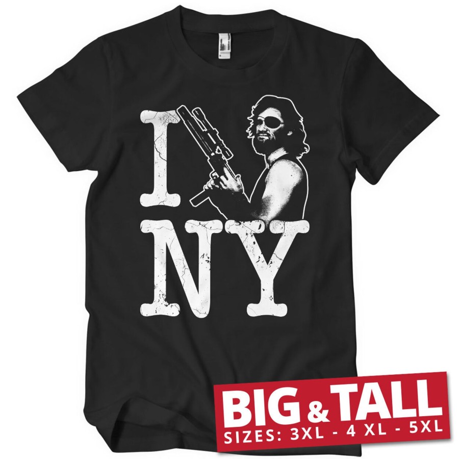 Mann Shirtstore | I Escaped New York Big & Tall T-Shirt Black