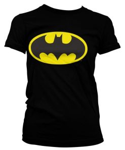 Kvinna Shirtstore | Batman Signal Logo Girly Tee