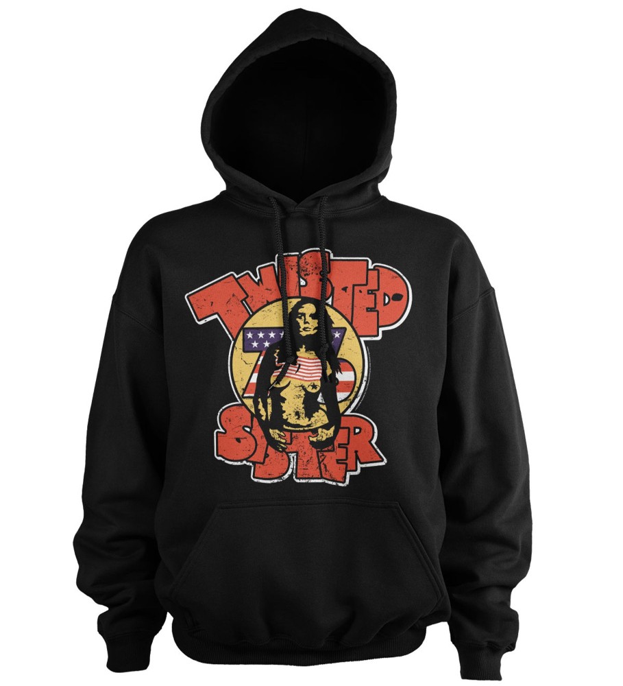 Mann Shirtstore | Twisted Sister - Topless 76´ Hoodie Black