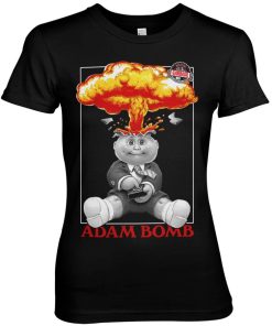 Kvinna Shirtstore | Adam Bomb Girly Tee Black