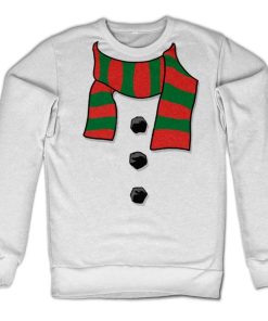 Mann Shirtstore | Snowmans Scarf Sweatshirt White