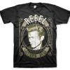 Mann Shirtstore | James Dean - Rebel Since 1931 T-Shirt Black