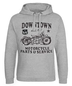 Mann Shirtstore | Route 66 - Downtown Service Epic Hoodie Heather-Grey