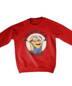 Barn Shirtstore | Minions - I'M Kind Of A Big Deal Kids Sweatshirt