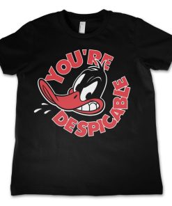 Barn Shirtstore | Daffy Duck - You'Re Despicable Kids T-Shirt Black