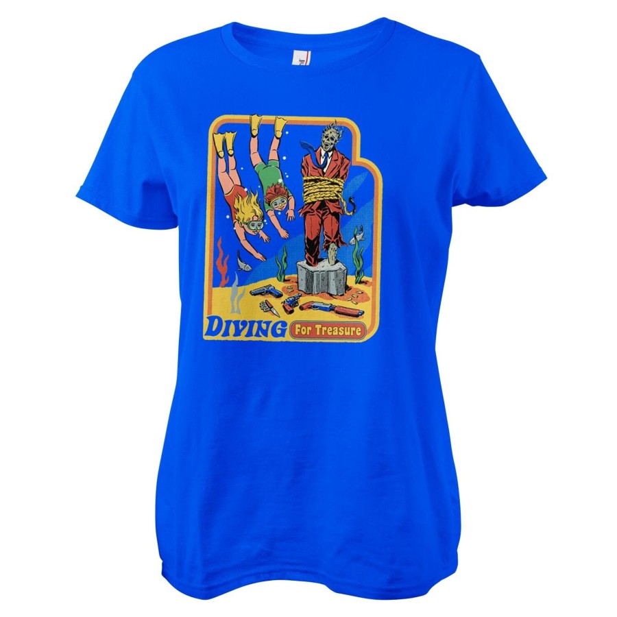 Kvinna Shirtstore | Diving For Treasure Girly Tee