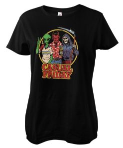 Kvinna Shirtstore | Casual Friday Girly Tee Black