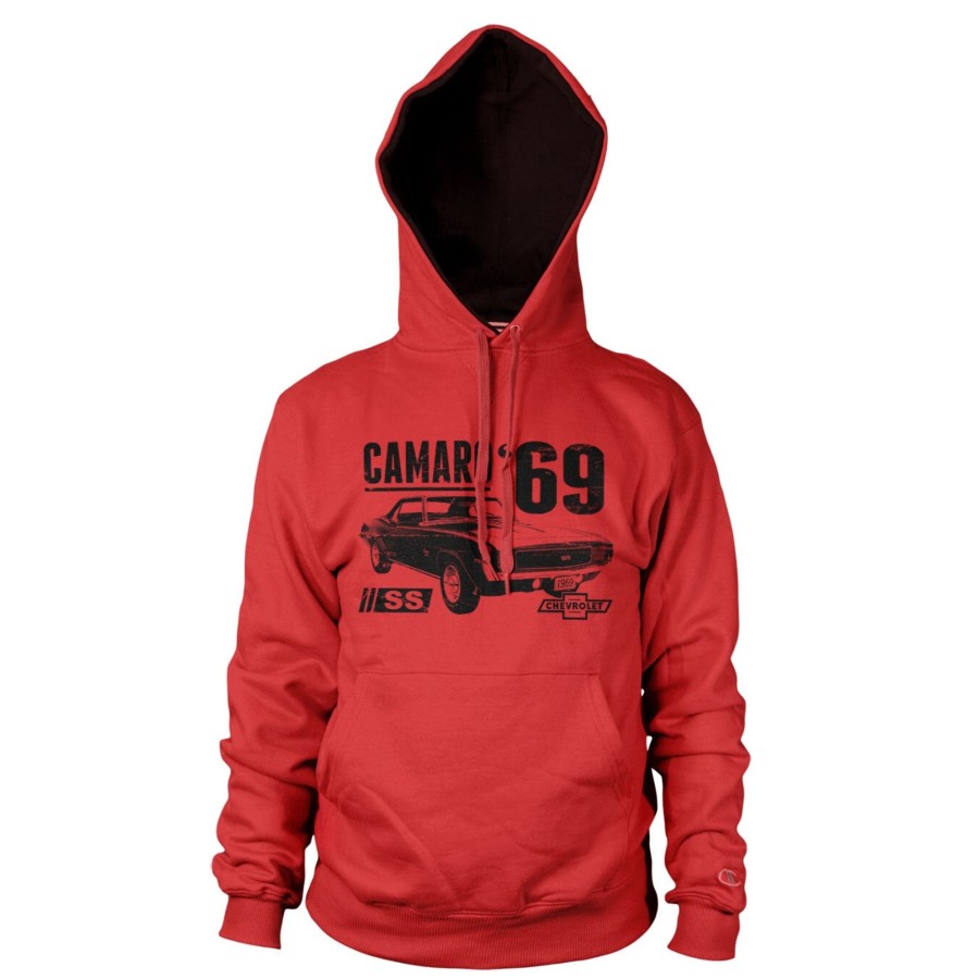 Mann Shirtstore | Camaro Ss 1969 Hoodie Red