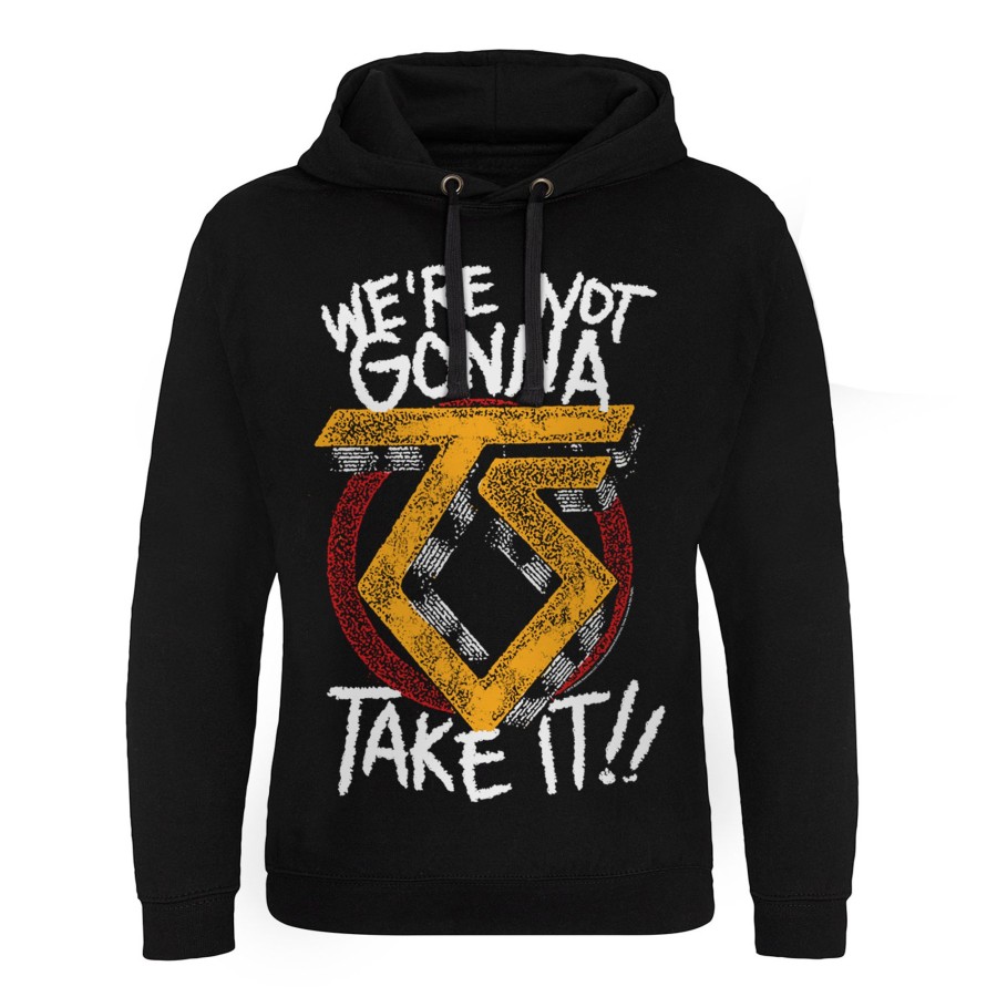 Mann Shirtstore | We'Re Not Gonna Take It Epic Hoodie Black