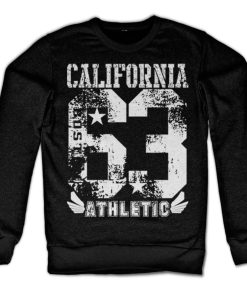 Mann Shirtstore | California 63 Athletic Sweatshirt Black
