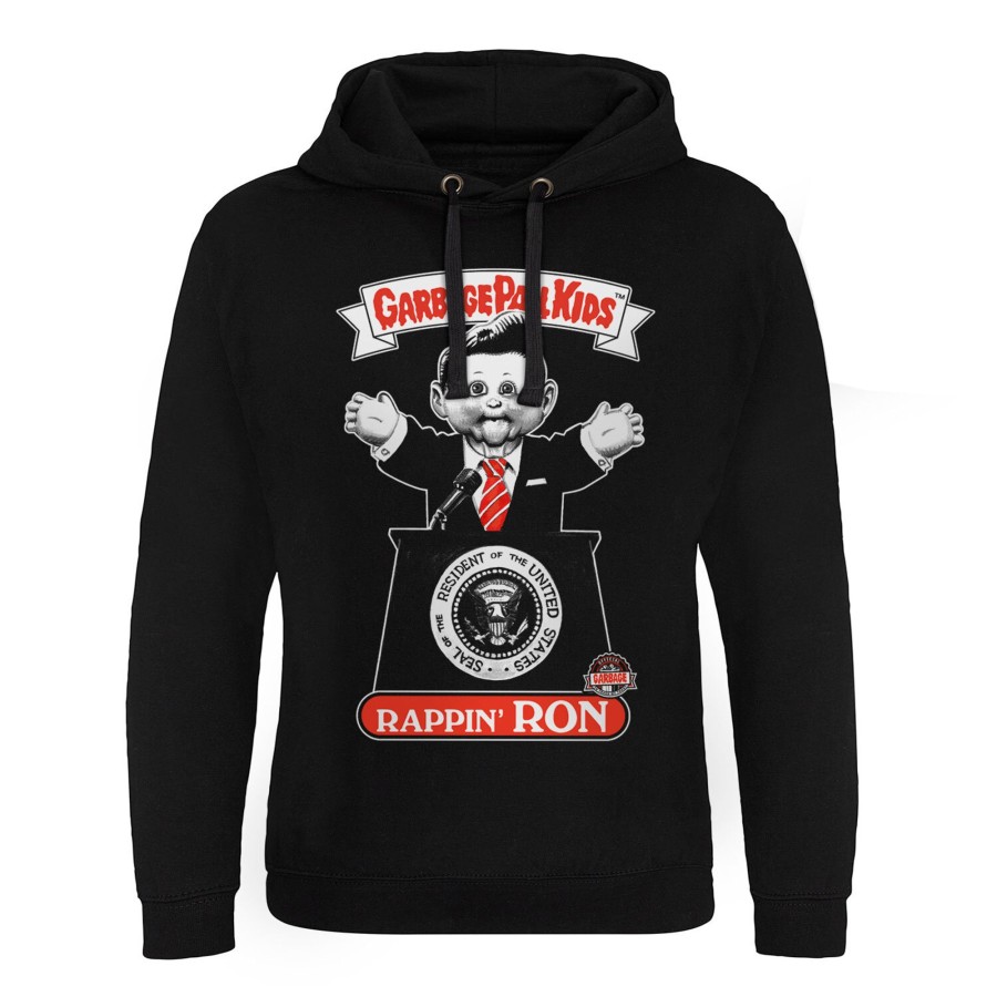 Mann Shirtstore | Rappin' Ron Epic Hoodie Black