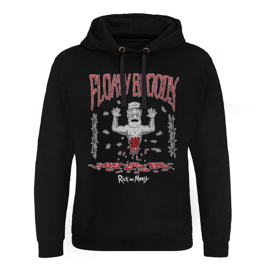 Mann Shirtstore | Floaty Bloody Man Epic Hoodie Black