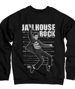 Mann Shirtstore | Elvis Presley - Jailhouse Rock Sweatshirt Black