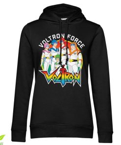 Kvinna Shirtstore | Voltron Force Girls Hoodie Black