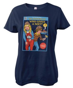 Kvinna Shirtstore | The Mystery Of Who Gives A Sh*T Girly Tee