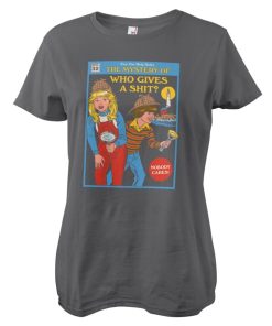 Kvinna Shirtstore | The Mystery Of Who Gives A Sh*T Girly Tee