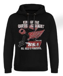 Mann Shirtstore | B.S.A. King Of The Queens Highway Epic Hoodie Black