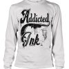 Mann Shirtstore | Addicted To Ink Long Sleeve Tee White