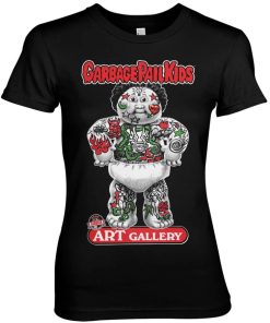 Kvinna Shirtstore | Art Gallery Girly Tee Black